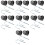 14Ensembles Attache Remorque En Acier Noir Durable Pour Remorques 9