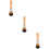 3Pièces De Nettoyage Bois Manche Pour Instruments 9