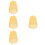 4Pièces Cache Saxophone Protection Silicone Anti-Rayures 7