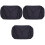 3Pièces Cover Elastique Clavier Piano Electronique Noir Protection Max 3
