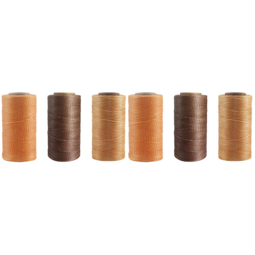 6Pièces Fil Plate Couture Cuir Durable 1