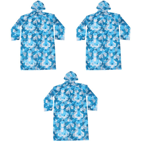 3Pièces Camouflage Poncho Camping Durable 2