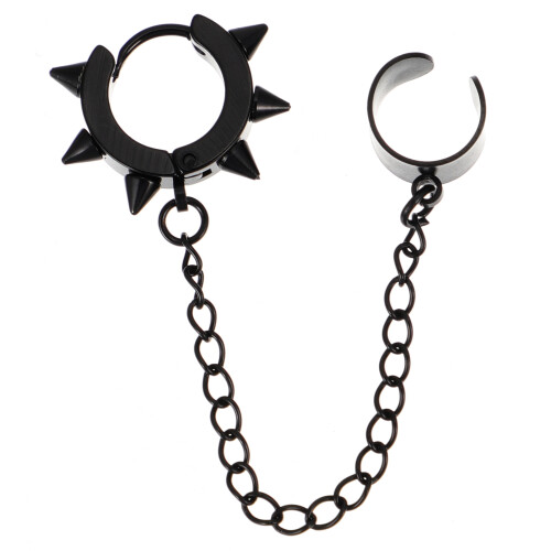 2Pièces Accessoires No Hole Noir Mode Rock Délicat Et Fun 1