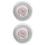 2Pièces Collier Elizabeth Pour Petits Animaux Gris Durable Et Sécurisé 5