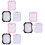 9Pièces Support Affichage Ongles Gel Coloré Matériel ABS Durable 6