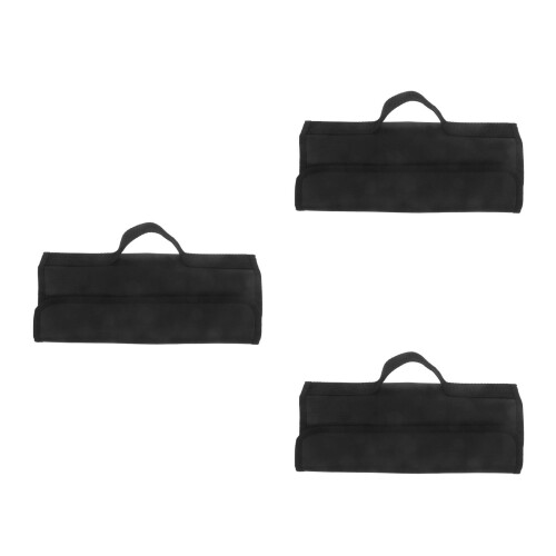 3Pièces Rangement Cutlery Oxford Noir Compact 2
