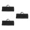 3Pièces Rangement Cutlery Oxford Noir Compact 4