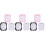 9Pièces Support Affichage Ongles Gel Coloré Matériel ABS Durable 4