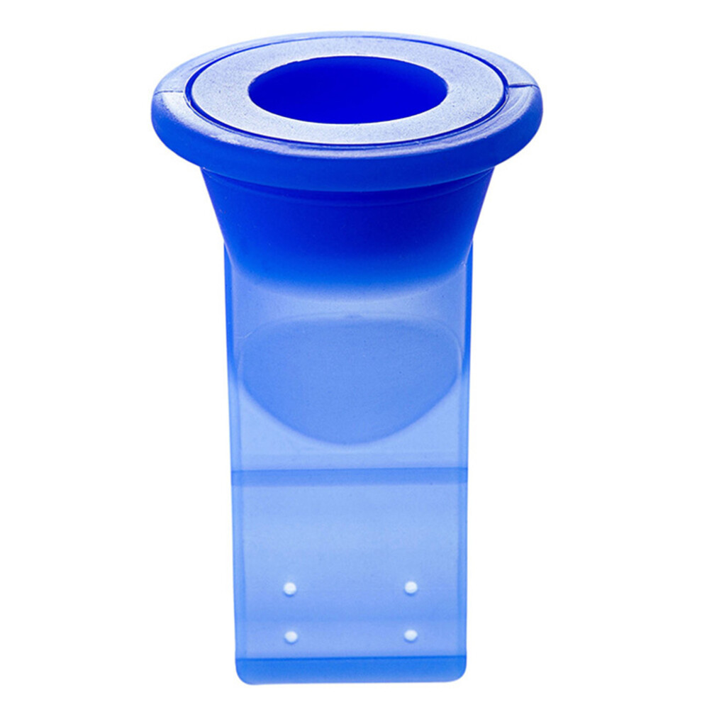 4Pcs Blue Threaded Floor Drain Core With Backflow Preventer And Seal 3172749233913