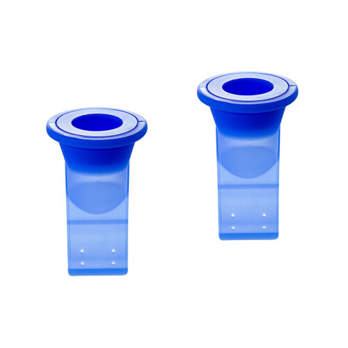 4Pcs Blue Threaded Floor Drain Core with Backflow Preventer and Seal 2
