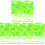 300Pièces Circles Extincteurs Vert Accessoires 3