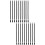20Pcs Black Plastic Replacement Hose for Fire Extinguisher Daily Use 9