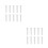 20Pcs Durable White Sewing Needle Tubes Clear PP Storage Organizer 7