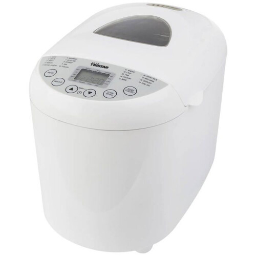 Broodmachine - TRISTAR - BM-4586 - Capaciteit 1000 gr - 19 programma's - Glutenvrije functie