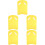 5Pcs Eva Yellow Pull Kickboards Swim Trainer Float for Beginners 8