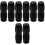8Pcs Durable Black Steel Grease Nozzle Hose Tips for Machines 5