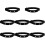 8Pcs Rate Chest Strap Elastic Sports Belt for Bodybuilding 7
