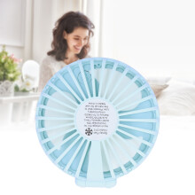 Portable USB Fan with Water Spray and 7 Color LED Lights for Travel
