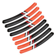 8PCS Waterproof Reflective Wheel Rim Stickers for Kawasaki 12x1cm