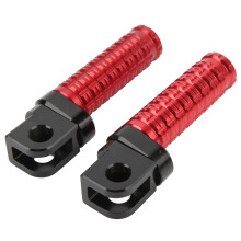 Pedane poggiapiedi per moto in lega di alluminio anodizzato CNC, antiscivolo, antiruggine, dal design elegante, facili da installare, migliorano