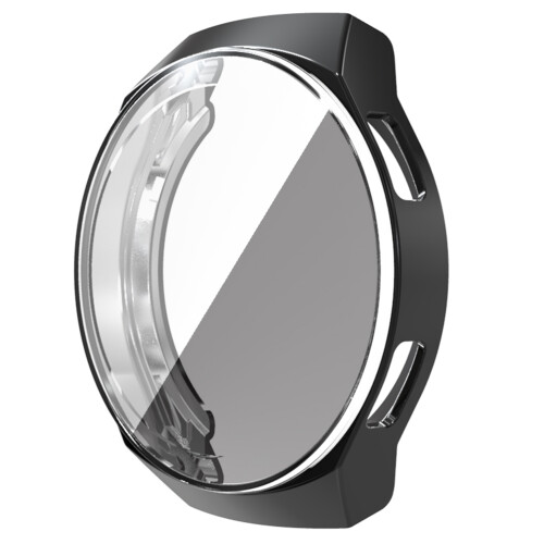 3Pcs Black Watch Cover Protective Full Screen Case for