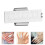 3Pcs Durable Stainless Steel Finger Ruler for Oral Use Silver 8