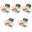 25Pcs Mini Tin Box with Rice Grain Buckle Closure 3