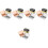 25Pcs Mini Tin Box with Rice Grain Buckle Closure 4
