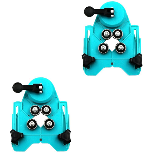 2Pcs Multi-Color Glass Hole Drill Locator for Tiles and Ceramic Use 2
