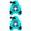 2Pcs Multi-Color Glass Hole Drill Locator for Tiles and Ceramic Use 5