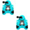2Pcs Multi-Color Glass Hole Drill Locator for Tiles and Ceramic Use 6