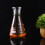 3Pcs Clear Glass Erlenmeyer Flasks with Cork for Chemistry Experiments 10