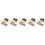25Pcs Mini Tin Box with Rice Grain Buckle Closure 9