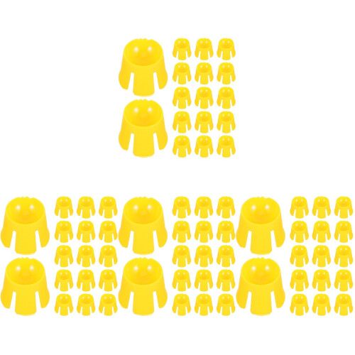 400Pcs Small Yellow Plaster Mixing 2