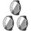 3Pcs Black Watch Cover Protective Full Screen Case for 2