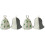 4Pcs Portable Thick Sauna Hats Felt Bath Hats for Relaxing Sessions 2