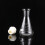 3Pcs Clear Glass Erlenmeyer Flasks with Cork for Chemistry Experiments 5