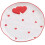 3Pcs Multi Ceramic Plates Elegant Dessert Fruit Tray for Home Use 1