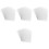 40Pcs Large White Foam Poster Boards Flexible Foam Sheets for Projects 5