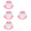4Pcs Adjustable Breathable Cat Recovery Collar Cone Soft Mesh Pet Cone 9