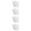 40Pcs Large White Foam Poster Boards Flexible Foam Sheets for Projects 10