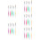 5Sets Double Head Nail Art Brush Pens Assorted Colors 11