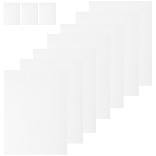 40Pcs Large White Foam Poster Boards Flexible Foam Sheets for Projects 2
