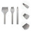 6Pcs Silver Stitching and Hole Punch Tool Kit for DIY Projects 8