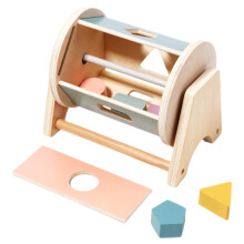 2Sets Multi Wood Plaything Shape Sorting Box Kids Sensory Learning Toy