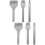 6Pcs Silver Stitching and Hole Punch Tool Kit for DIY Projects 7