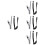 8Pcs Durable Chin Straps for Hard Hat Adjustable Safety Strap 8