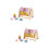 2Sets Multi Wood Plaything Shape Sorting Box Kids Sensory Learning Toy 9