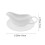 3Sets White Small Ceramic Sauce Dish with Ergonomic Handle 3