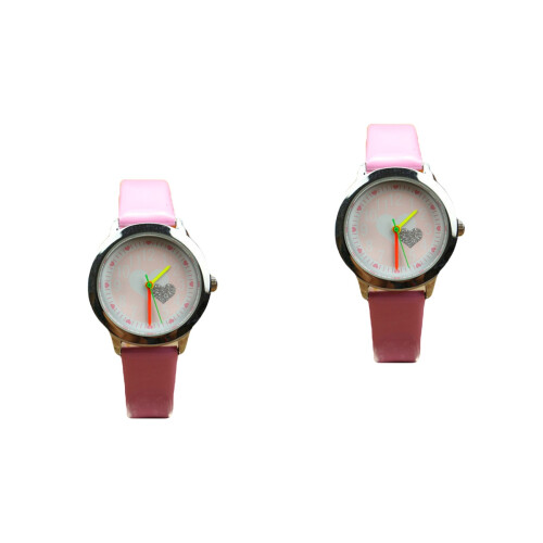2St Roze Cartoon Polshorloge Modieus En Functioneel 2